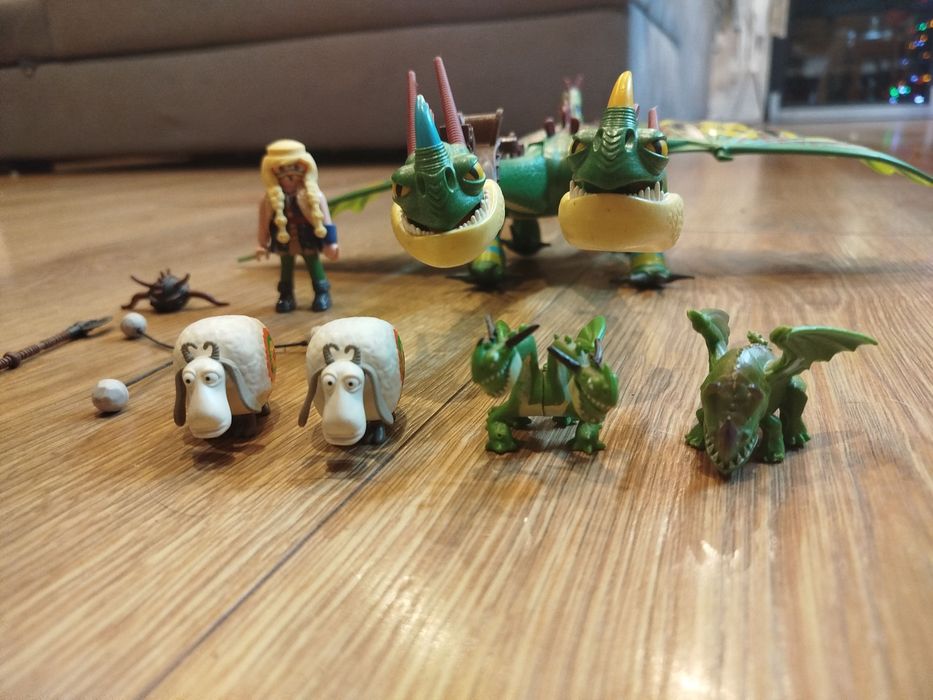 Smok Wym i Jot + dodatki (jak na zdjęciu)