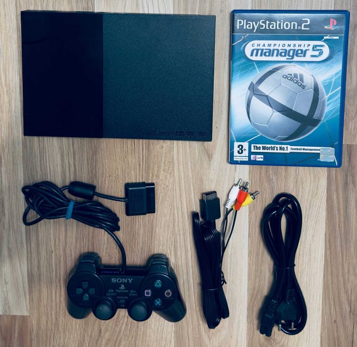 Ігрова консоль Sony PlayStation 2 SLIM Black SCPH-90004