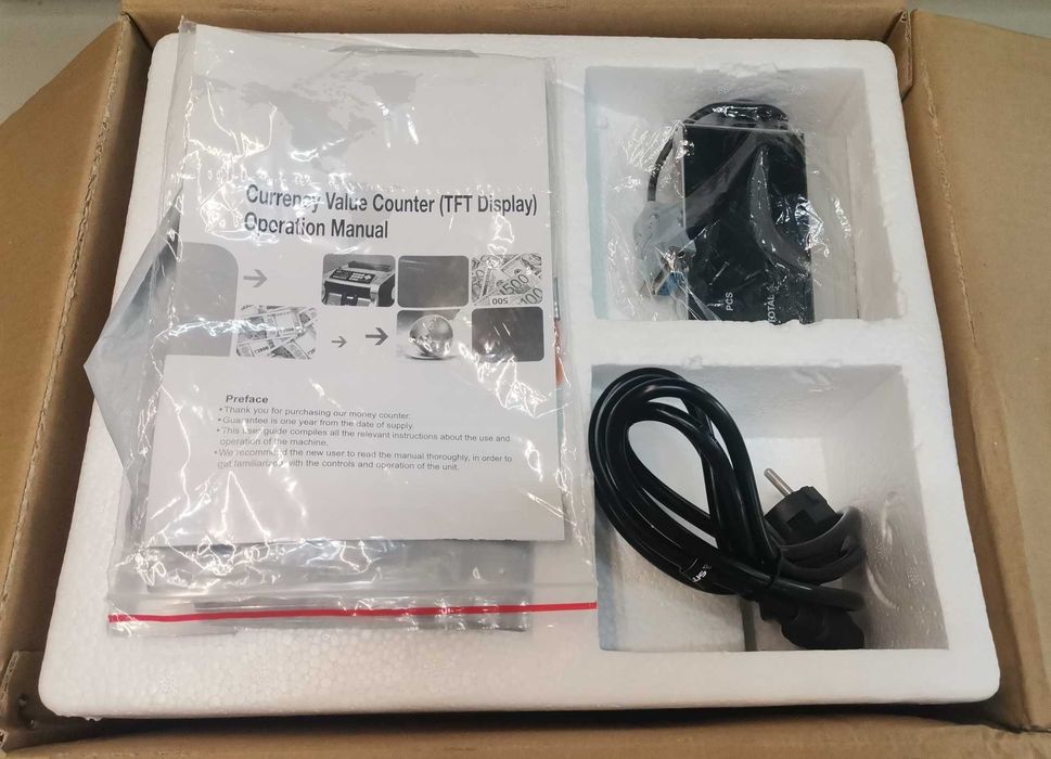 Contador Euro de Notas Falsas