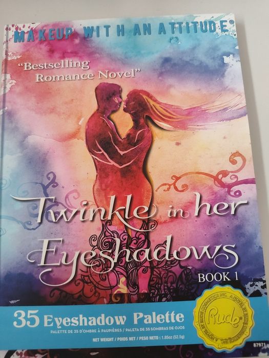 Rude Twinkle in her Eyeshadows