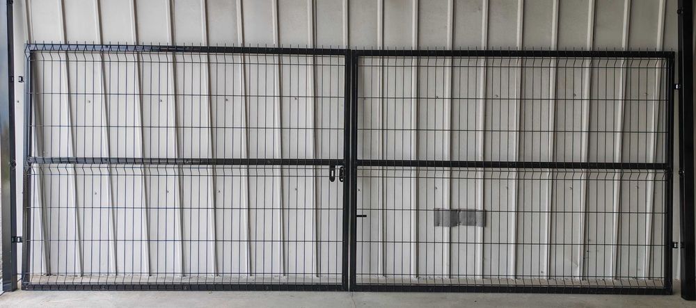 Brama 2x2m panel panelowa dwuskrzydłowa