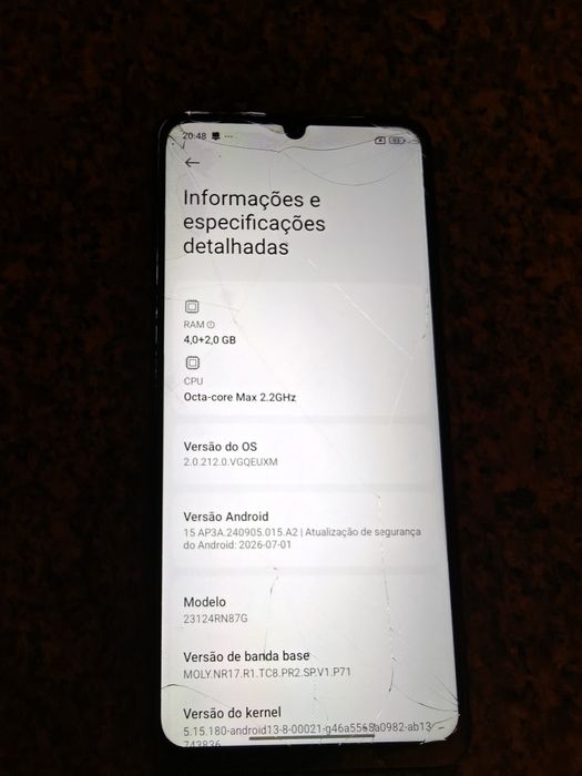 Xiaomi Redmi 13C 5G 128GB | 4GB RAM | Sem carregador