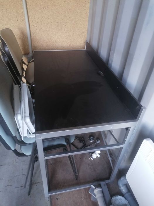 Biurko czarne 120cm x 60cm 2szt.