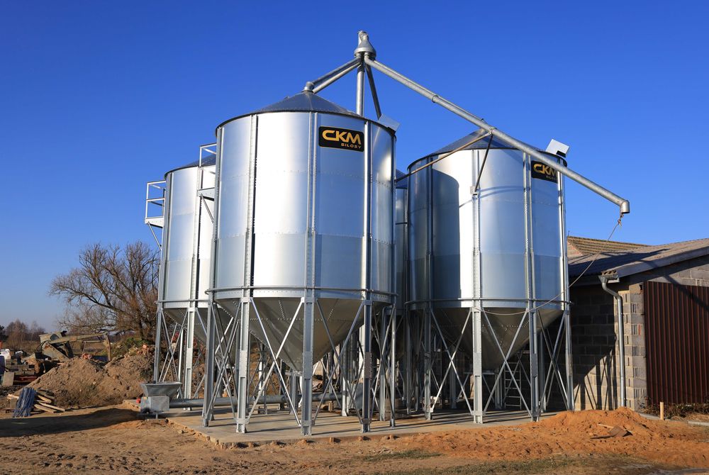 Nowy Silos 107,6 ton - zbiornik na zboże - POLSKI - szybki termin