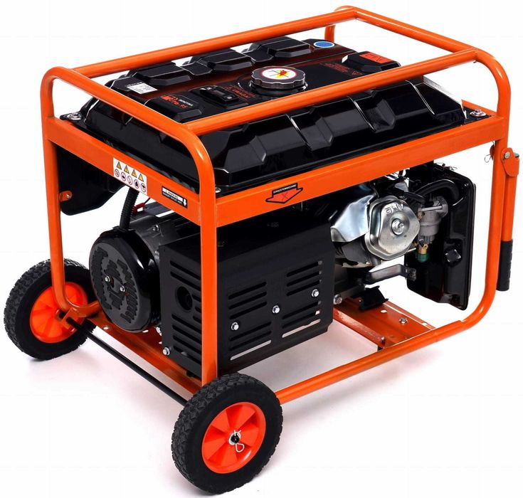 agregat prądotwórczy generator trójfazowy 230V 400V AVR na kołach PB95