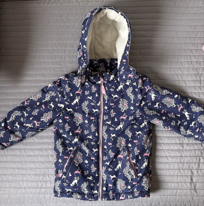 Zimowa kurtka narciarska snowboardowa dla dziewczynki 104 cool club