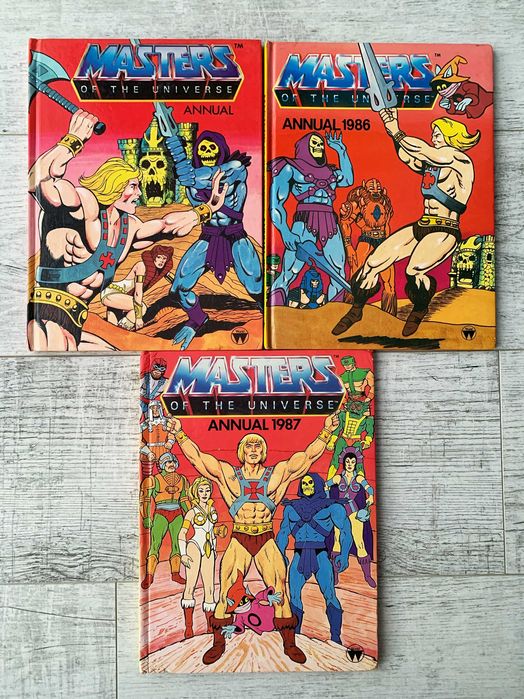Masters Of The Universe Annual 1980s (три штуки)