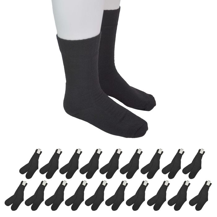 539/MON skarpety zimowe czarne Wojsko Polskie - 20 sztuk