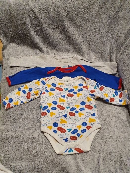 Zestaw 3 body, Disney baby, rozm.68