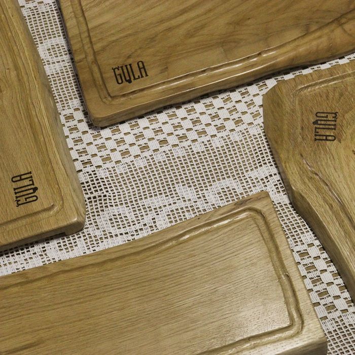 Tábuas Servir em madeira maciça