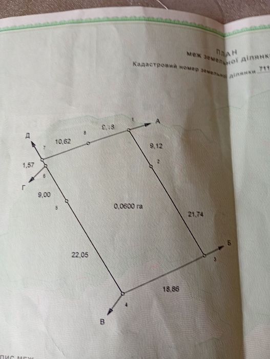 Продам участок 6 соток
