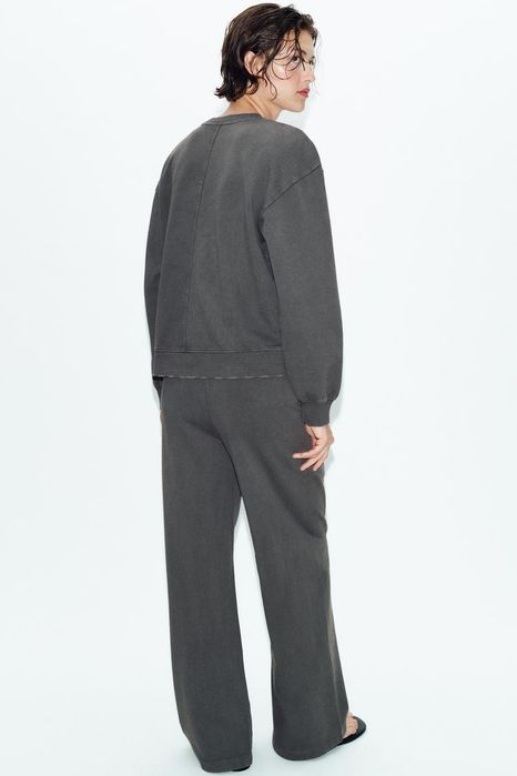 Костюм жіночий тринитка з ефектом прання Зара Zara M