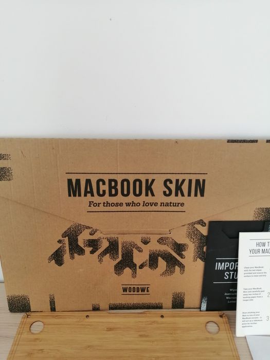 Macbook Skin Air 11" bambus