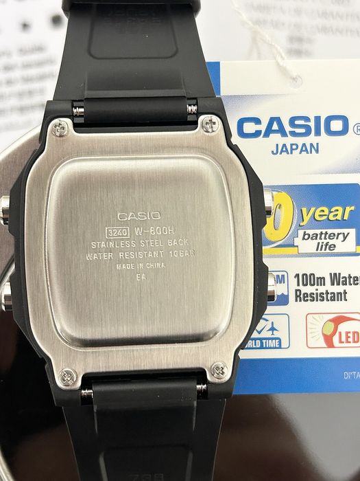 Оригінальний годинник Casio W-800H-1B
