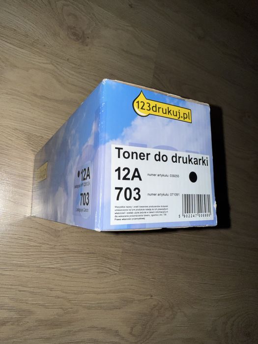 Toner do drukarki CZARNY NOWY