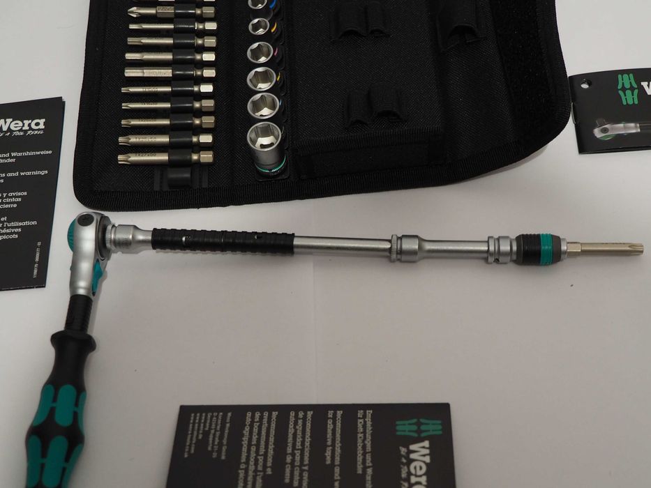 Wera zestaw bity nasadki klucze 8100 SA 6 grzechotka 1/4''