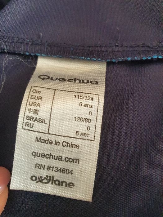Kurtka softshell Quechua dla chłopca, dla dziewczynki 116/122