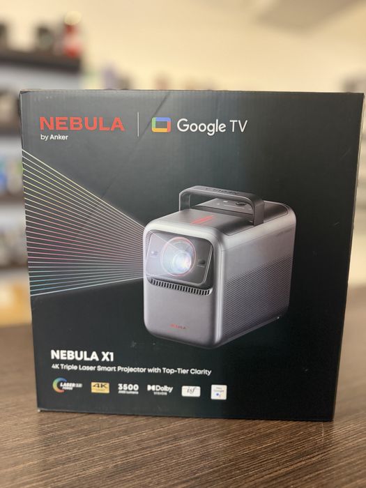 Projektor DLP NEBULA X1 Triple Laser 4K Projektor szary Poznań Długa14