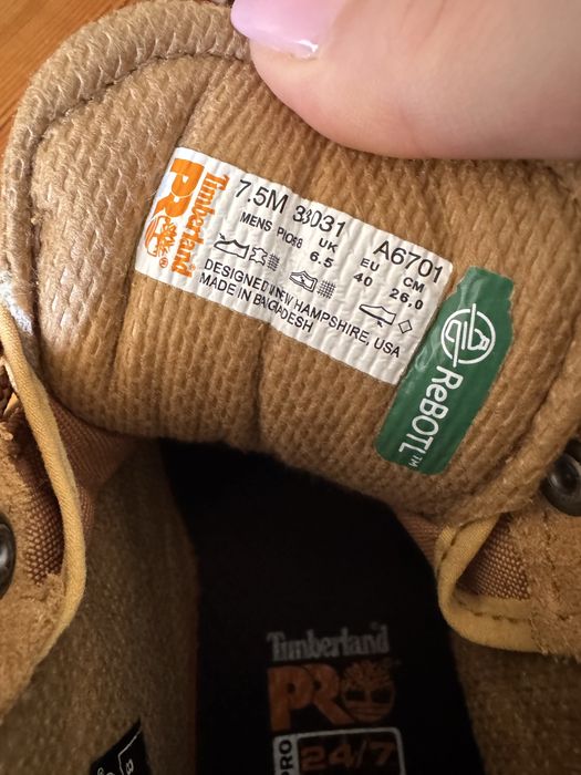 Чоботи Timberland PRO Pit Boss зі сталевим носком