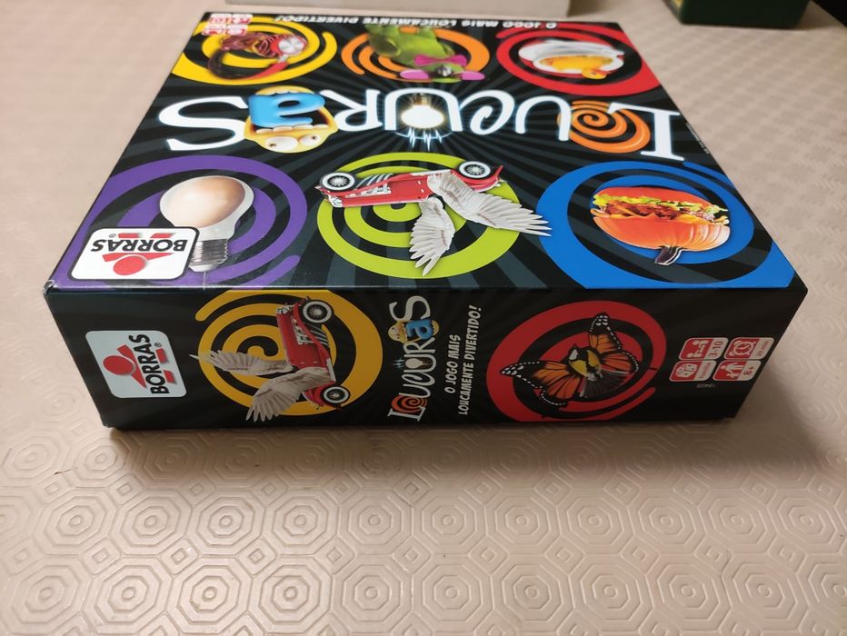 Jogo tabuleiro - Loucuras - Borras