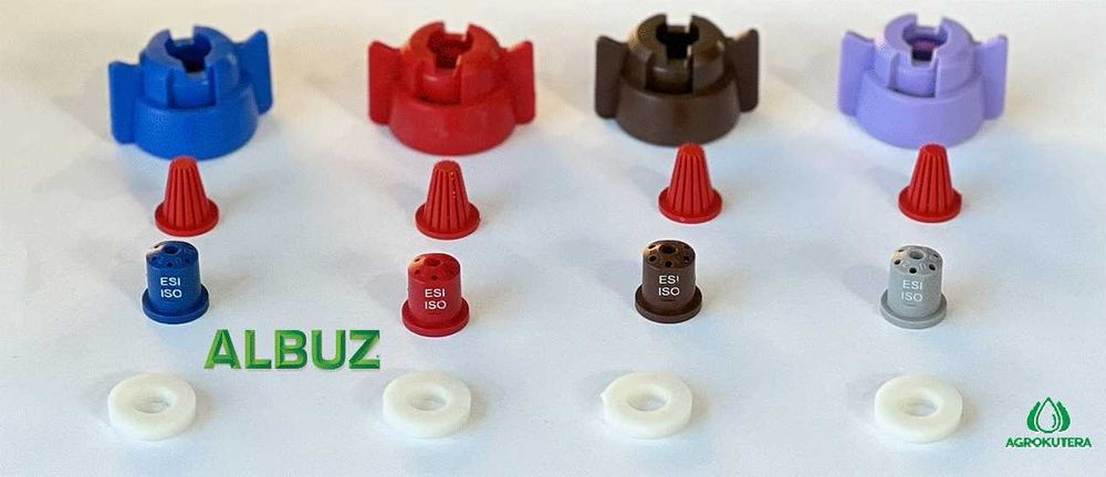 Rozpylacz dysza do RSM Albuz ESI rozmiary promocja kołpak gratis