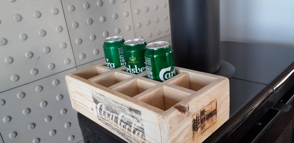 Skrzynka coca cola,  drewniana