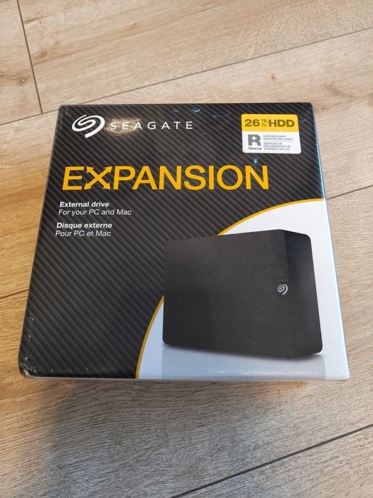 Seagate Expansion Desktop 26TB USB 3.0 Dysk Zewnetrzny - NOWY 26 tb