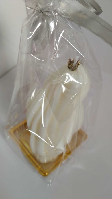 Vela Artesanal Aromática - Mãe com Bebé ao Colo.