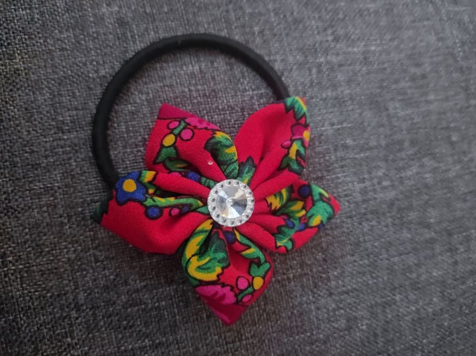 Folkowy zestaw do włosów