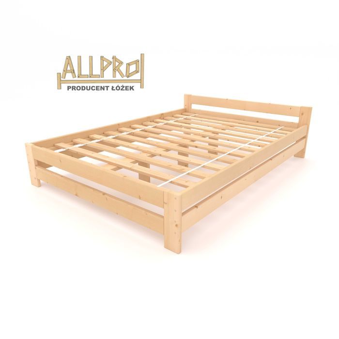 ŁÓŻKO DREWNIANE 100x200,120 140 160..+STELAŻ GRATIS Lite Drewno,hotelowe,Producent
