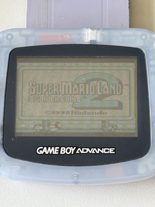 Gameboy Advance azul transparente Clear Blue