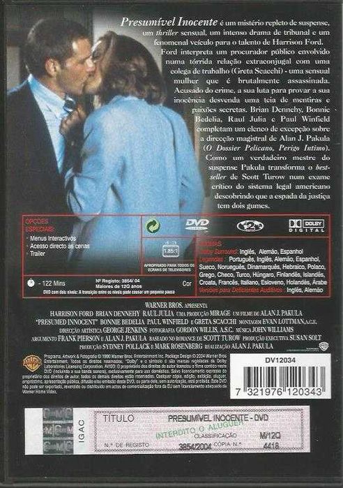 Presumível Inocente (1991)