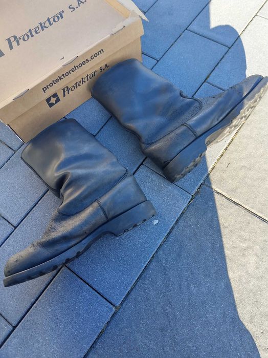 Buty protektor skurzane