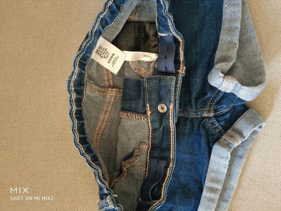 Jeansowe szorty H&M rozm 104