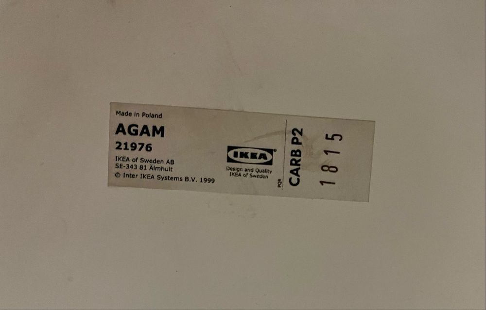 Krzesełko Ikea Agam – używane, sprawne