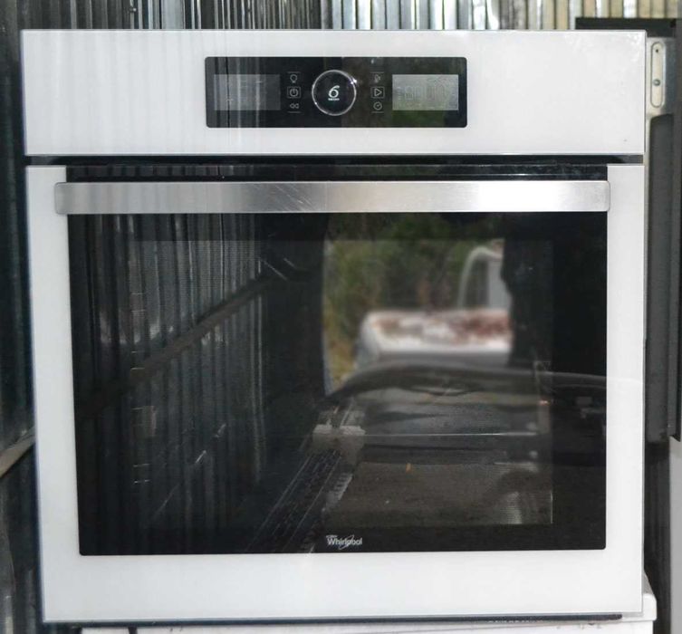Piekarnik Whirlpool białe szkło Sprawny Gwarancja Transp. Używane AGD