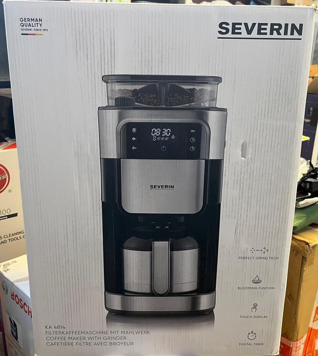 Severin ekspres przelewowy z młynkiem KA4814