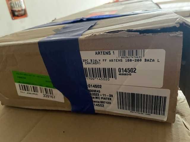 Ościeżnica regulowana 2PC biała Artens 1- L -180-200- NOWA
