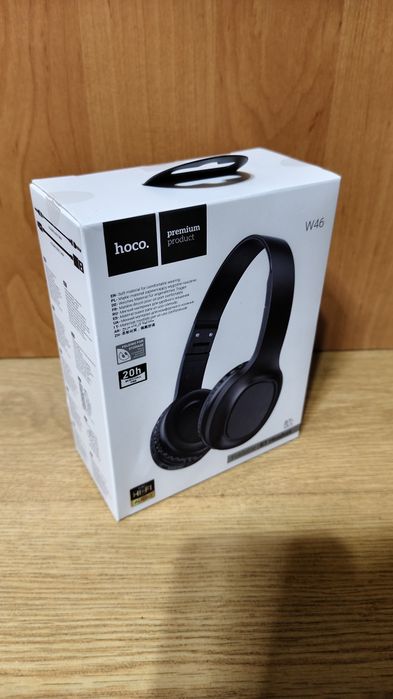Bluetooth наушники Hoco W46 Black