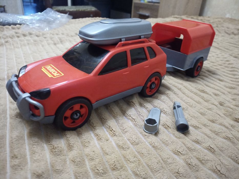 Детский конструктор трактор машина