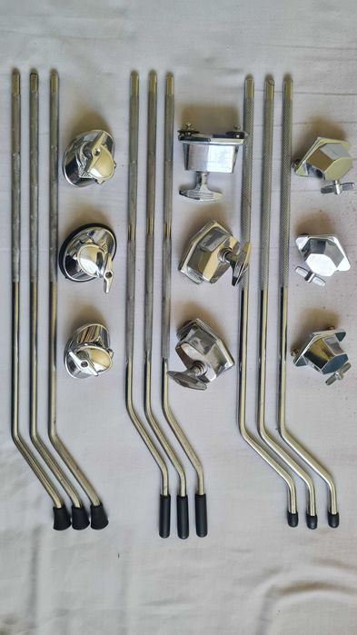 Yamaha Sonor Tama stojaki obręcze talerze do perkusji