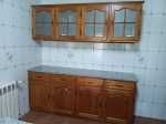 Vendo mobília de cozinha em castanho