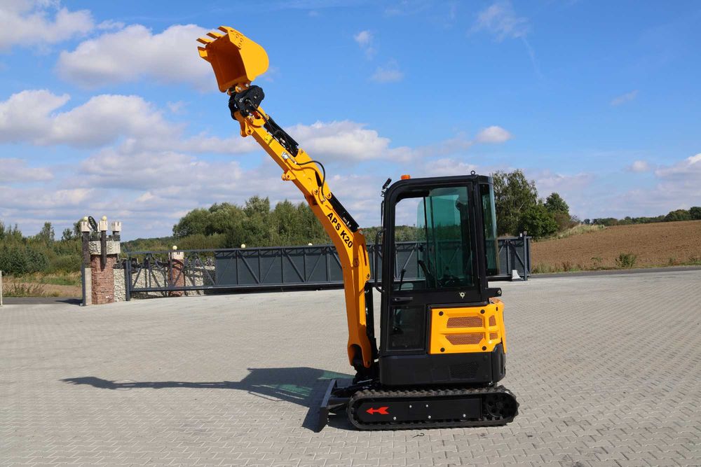 Mini koparka APS K20 z silnikiem Kubota 1750 kg • 2025 • NOWA