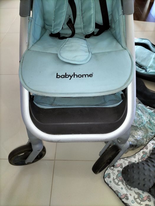 Wózek spacerowy z akcesoriami firmy babyhome