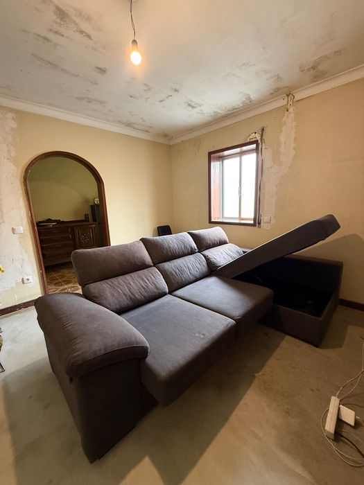 Sofá 3 luguares com chaise lounge
