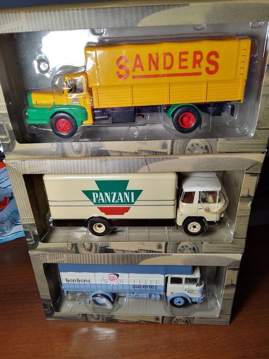 Грузовики Scania,Berliet,Unic, Citroen, Volvo Altaya 1:43
