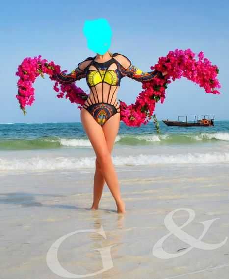 egzotyczny Strój kąpielowy sexy rozmiar M L 38 40 victoria secret nowy