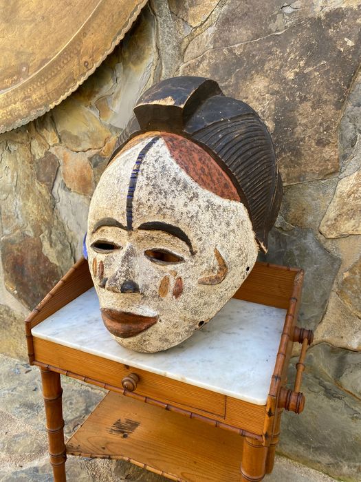Máscara Tribal Angola 29 cm Anos 30