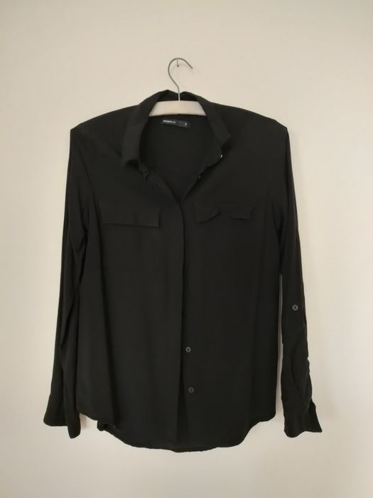 Koszula czarna damska house basic rozm S c