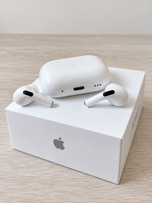 Apple AirPods Pro 2. generacji USB-C – oryginalne pudełko, komplet